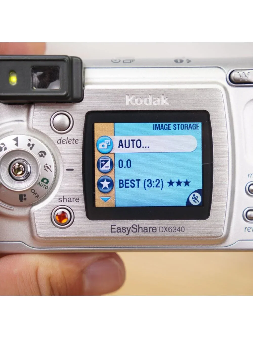 Kodak EasyShare DX6340 3.1MP Compact Digital Camera Silver Tested Working Great
